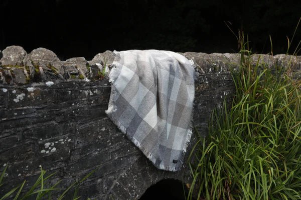 Branigan Weavers Throw - Multi Beige - The Celtic Gift Store - Blankets and Bedding