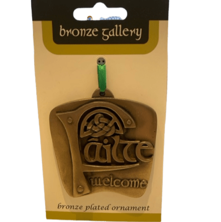 Bronze Failte Ornament - The Celtic Gift Store - Decor