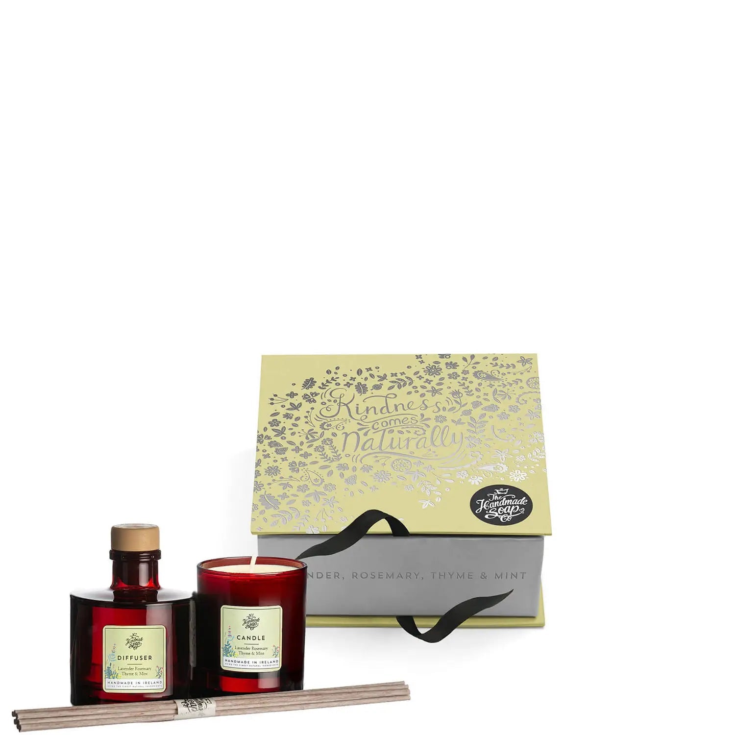 Candle & Diffuser Set - Lavender, Rosemary, Thyme & Mint - The Celtic Gift Store - Home & Garden