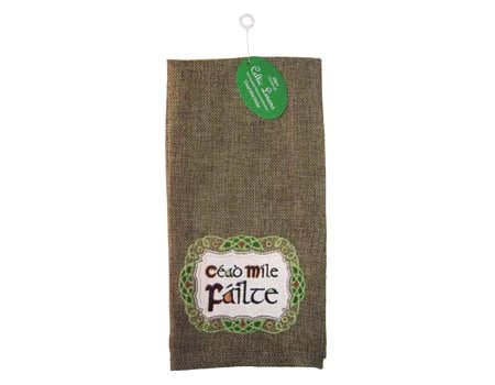 Cead Mile Failte Irish Tea Towel - The Celtic Gift Store - Tableware