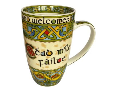 Cead Mile Failte Traditional Irish Greeting Mug - Irish Weave - The Celtic Gift Store - Drinkware