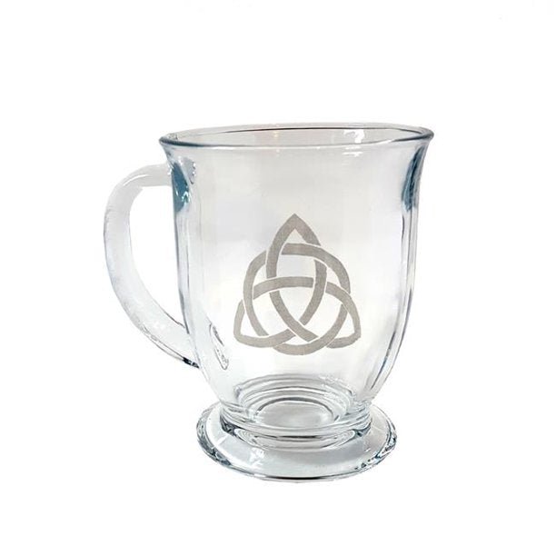 Celtic Trinity Knot Engraved Coffee Cup - The Celtic Gift Store - Drinkware