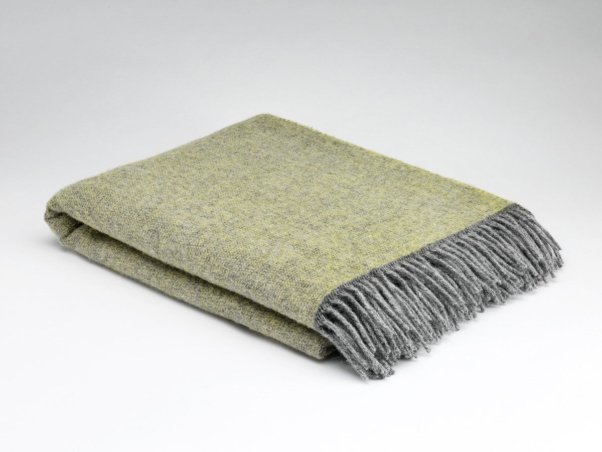 Cosy Lemon McNutt Throw - The Celtic Gift Store - Blankets and Bedding