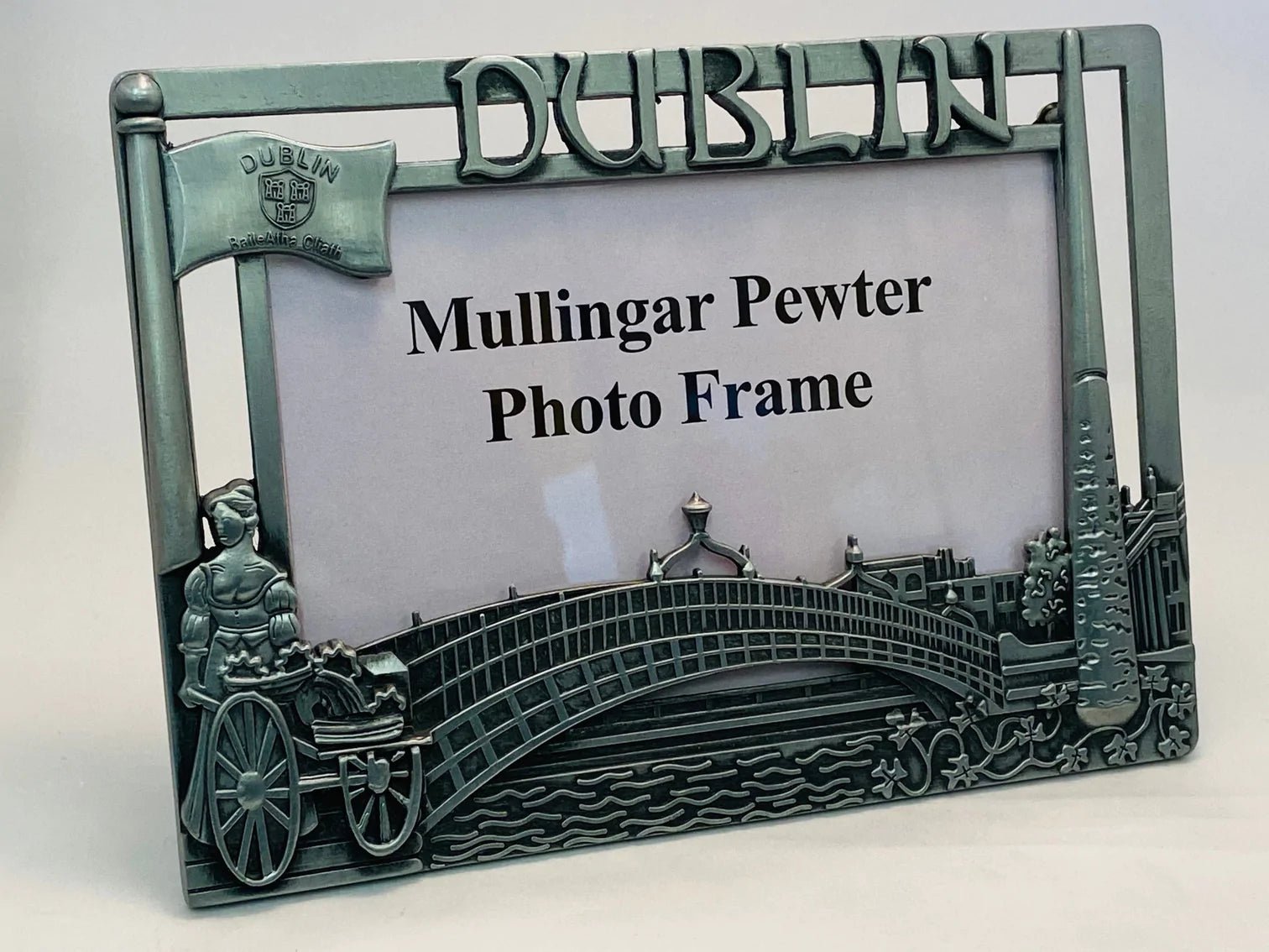 Dublin Picture Frame Pewter Finish - The Celtic Gift Store - Decor