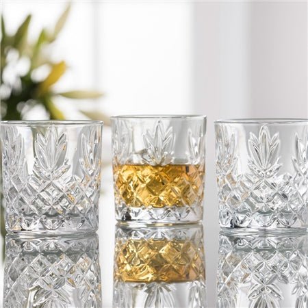 Galway Crystal Renmore Whiskey Glass Set of 4 - The Celtic Gift Store - Drinkware Sets
