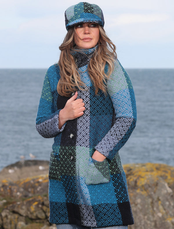 Branigan Weavers Gemma Coat Tara Blue