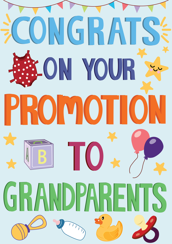 Grandparent Promotion Card