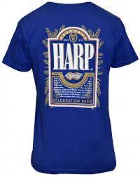 Guinness Blue Harp T-Shirt - The Celtic Gift Store - Shirts & Tops