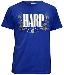 Guinness Blue Harp T-Shirt - The Celtic Gift Store - Shirts & Tops