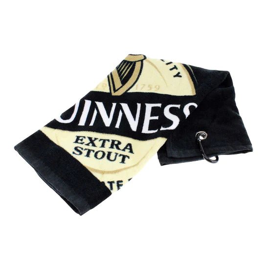 Guinness Label Golf Towel - The Celtic Gift Store - Gift