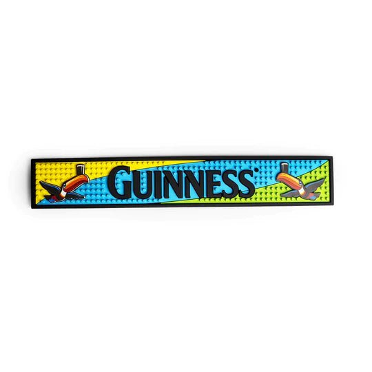 Guinness Multicolor Toucan PVC Bar Mat - The Celtic Gift Store - Barware
