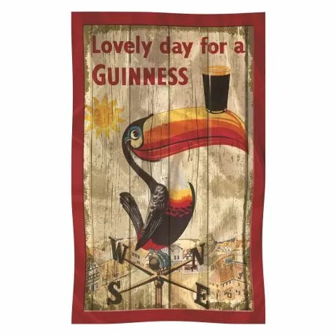 Guinness Tea Towel - Toucan - The Celtic Gift Store - Kitchen & Dining