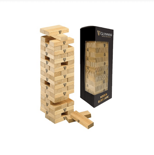 Guinness Wooden Block Game - The Celtic Gift Store - Toys & Games