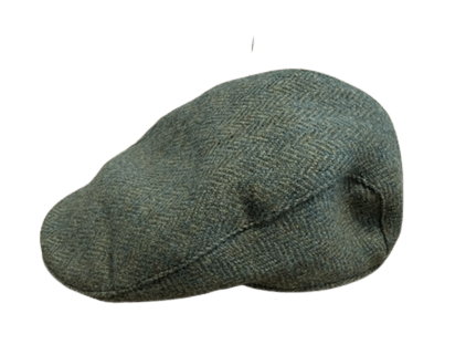 Hanna Hats Tweed Donegal Touring Cap - Light Green - The Celtic Gift Store - Hats