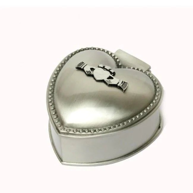 Heart Shaped Jewellery Box - Small - The Celtic Gift Store - Decor