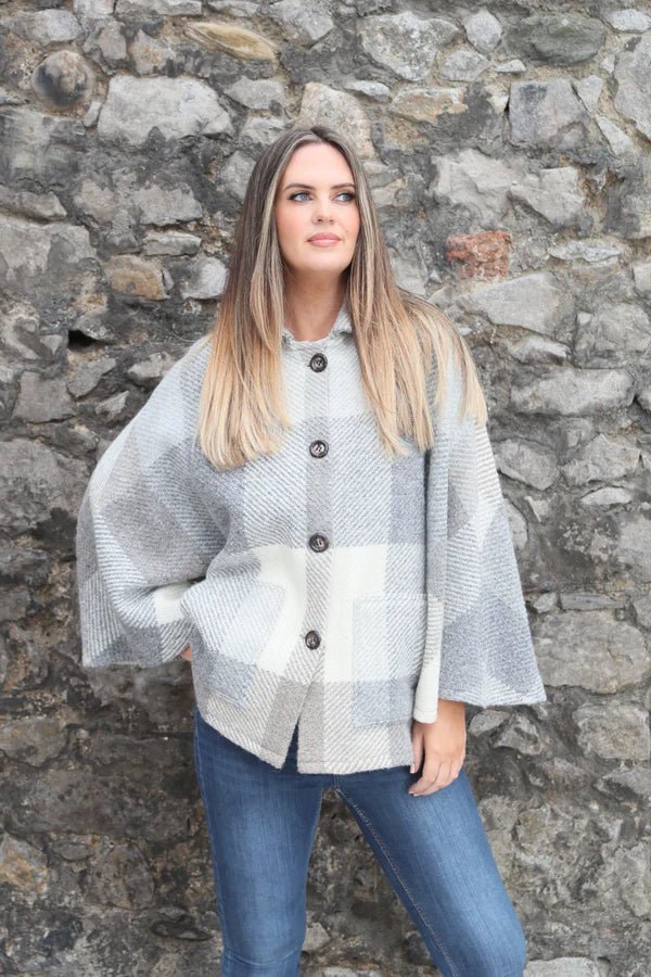 Holly Cape - Kildare Beige - The Celtic Gift Store - Clothing Accessories
