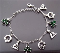 Irish Charm Bracelet - The Celtic Gift Store - 