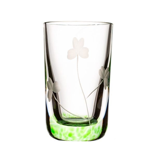 Irish Handmade Glass Company Irish Shamrock Shot Glass - The Celtic Gift Store - Drinkware
