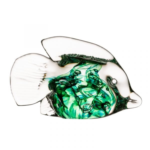 Irish Handmade Glass Company Seagrass Glass Fish - The Celtic Gift Store - Decor