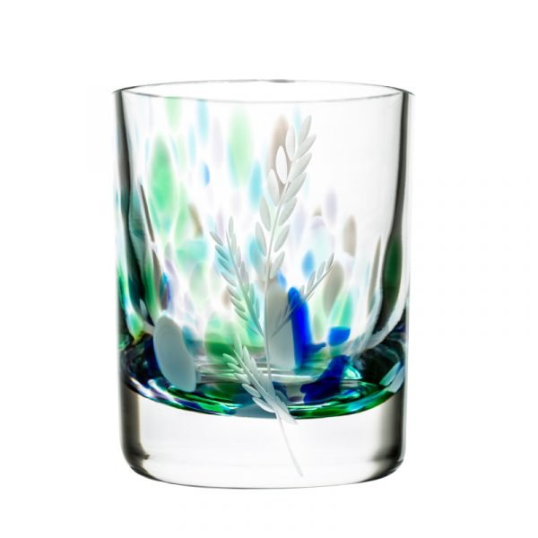 Irish Handmade Glass Company Wild Atlantic Way Whiskey Tumbler - The Celtic Gift Store - Drinkware