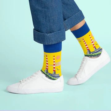 Irish Landmark Socks - Poolbeg - The Celtic Gift Store - Socks