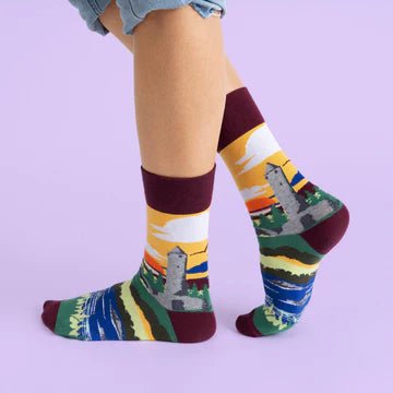 Irish Landmark Socks - Wicklow Way - The Celtic Gift Store - Socks