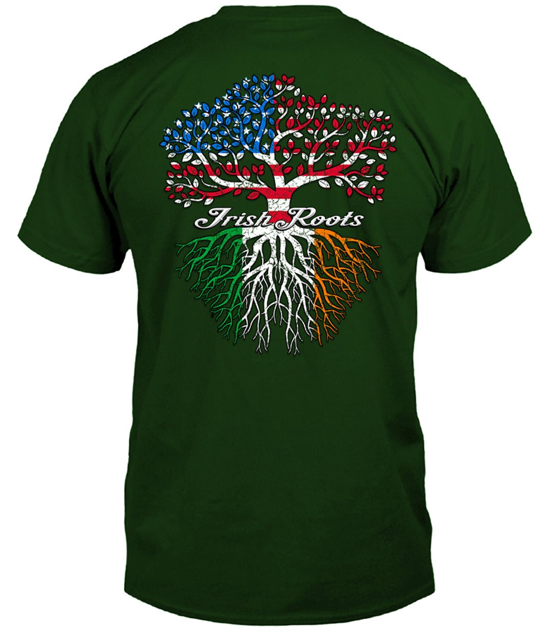 Irish Roots T-Shirt - The Celtic Gift Store - Clothing