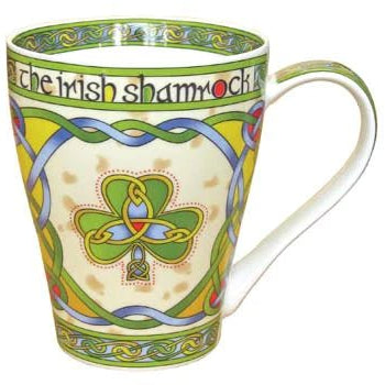Irish Shamrock Mug - Irish Weave - The Celtic Gift Store - Drinkware