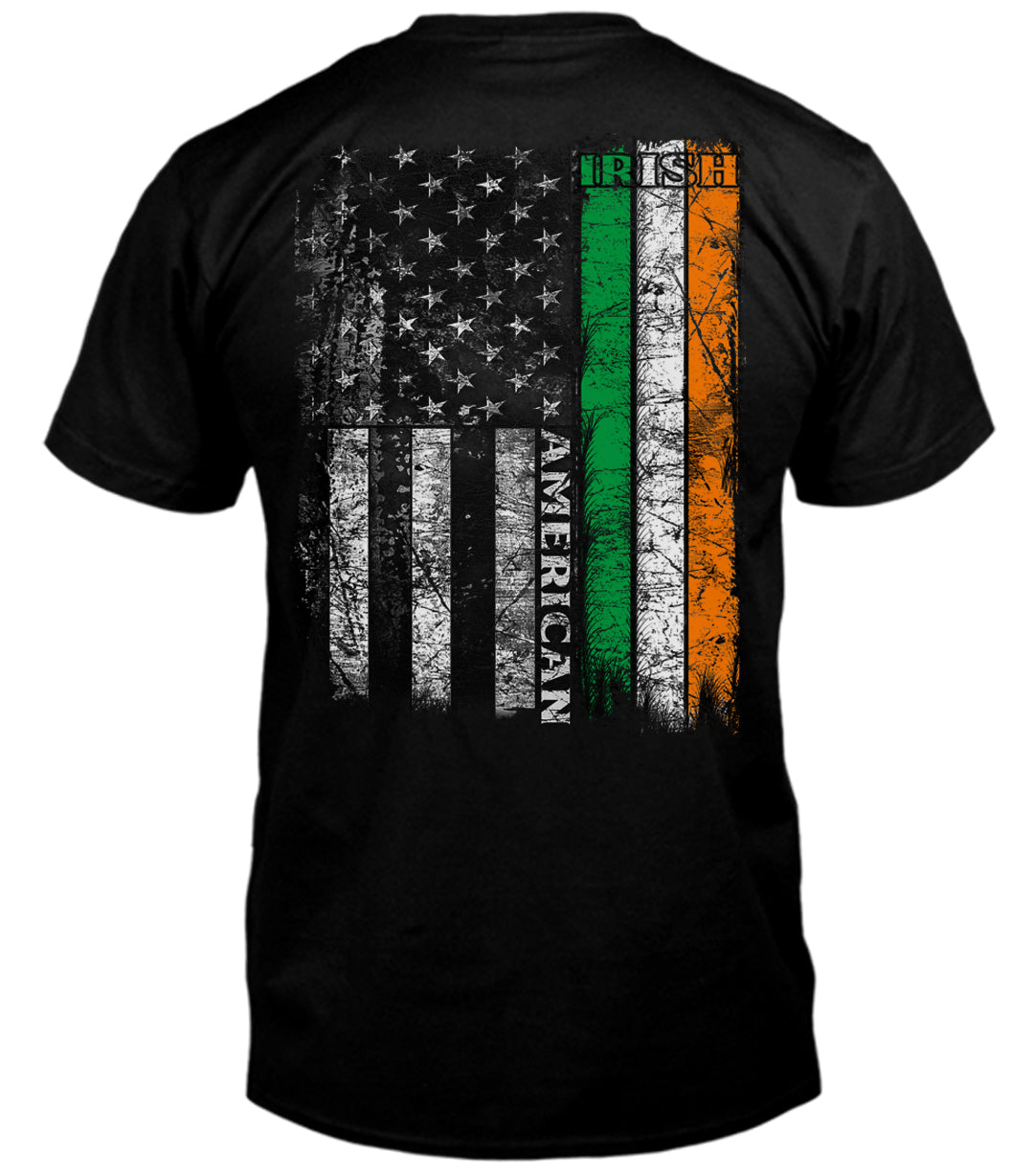 Ireland American Flag T-Shirt