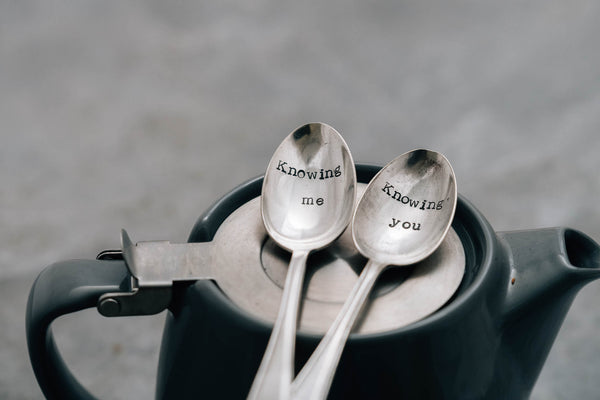 'Knowing Me/Knowing You' Teaspoon Set