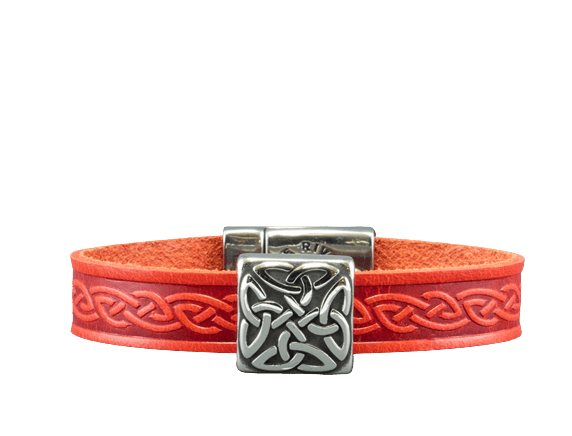 Lee River Braden Leather Cuff Bracelet - The Celtic Gift Store - bracelets