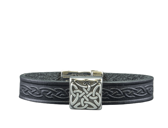 Lee River Braden Leather Cuff Bracelet - The Celtic Gift Store - bracelets