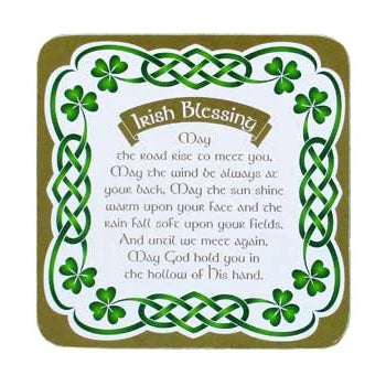 May the Road Rise to Meet You Coaster - The Celtic Gift Store - Tableware