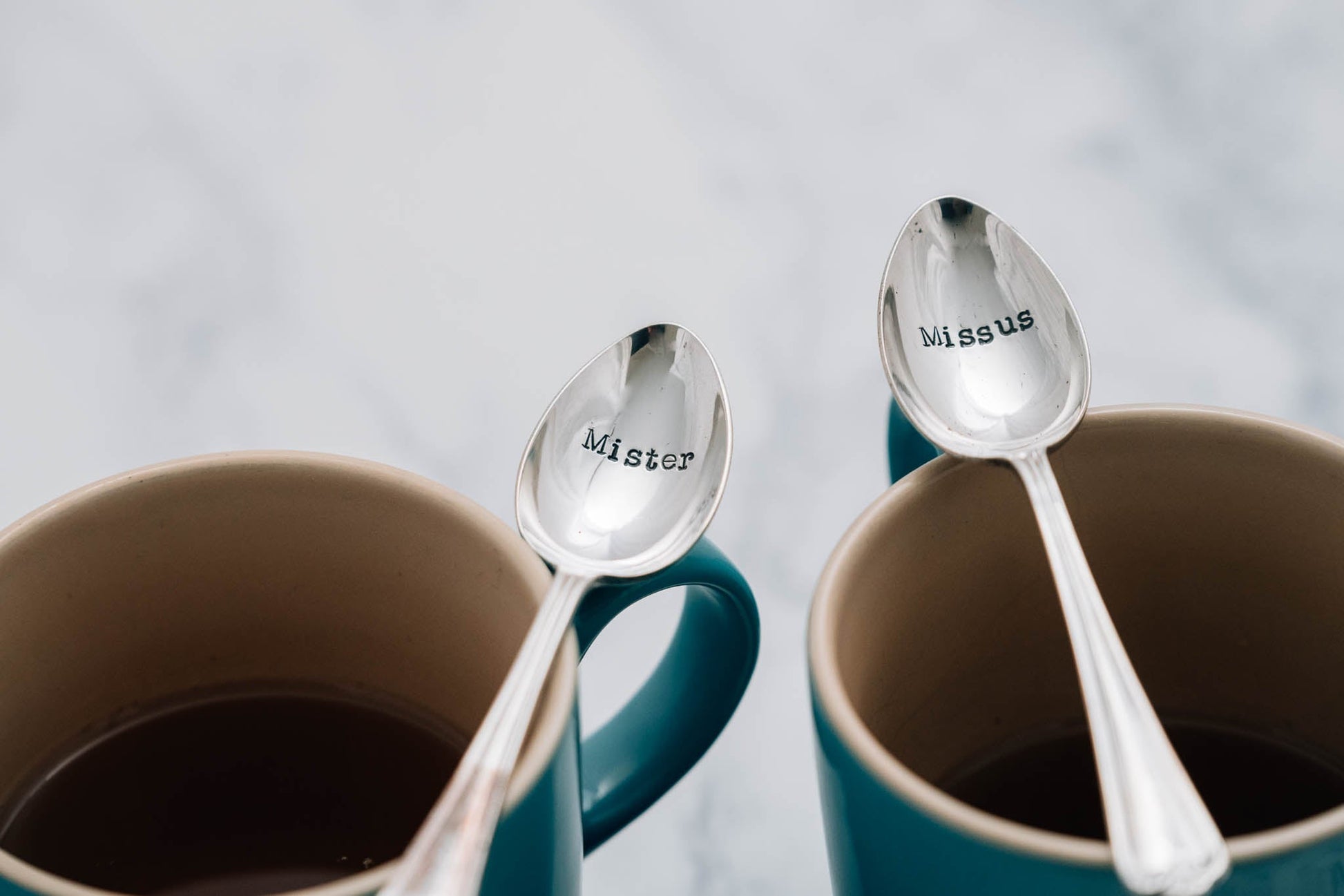 'Mister/Missus' Teaspoon Set - The Celtic Gift Store - 