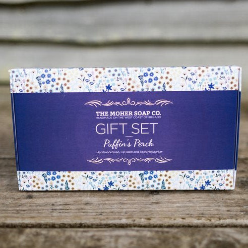 Moher Soap Company Puffins Perch Gift Box - The Celtic Gift Store - Skincare