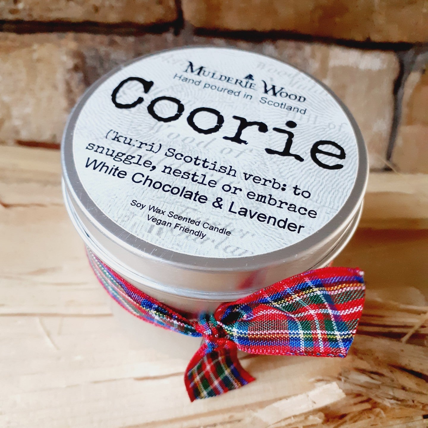 Mulderie Wood Coorie Candle - The Celtic Gift Store - Candles, Wax Melts, Incense