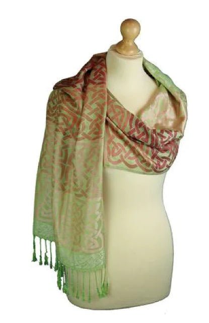 Mulligans Celtic Pashmina Scarf - Arranmore - The Celtic Gift Store - 