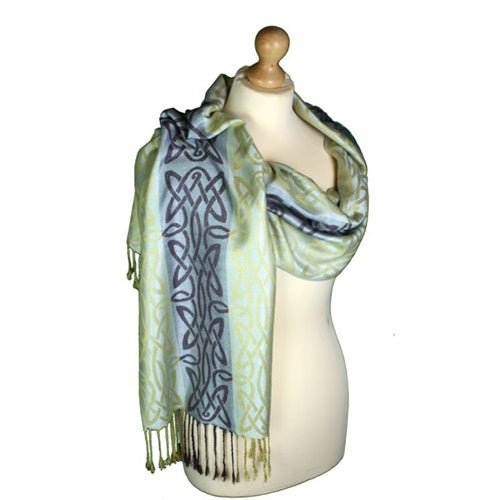 Mulligans Celtic Pashmina Scarf - Caher - The Celtic Gift Store - 