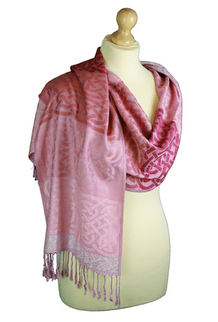 Mulligans Celtic Pashmina Scarf - Cathaigh - The Celtic Gift Store - 