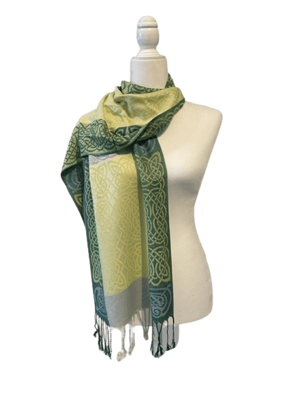 Mulligans Celtic Pashmina Scarf - Clare - The Celtic Gift Store - 