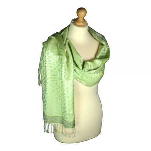 Mulligans Celtic Pashmina Scarf - Dalkey - The Celtic Gift Store - 