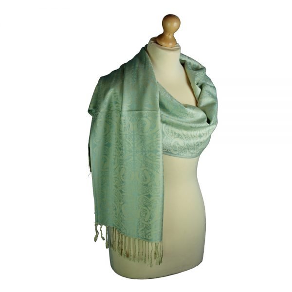 Mulligans Celtic Pashmina Scarf - Toraigh - The Celtic Gift Store - 