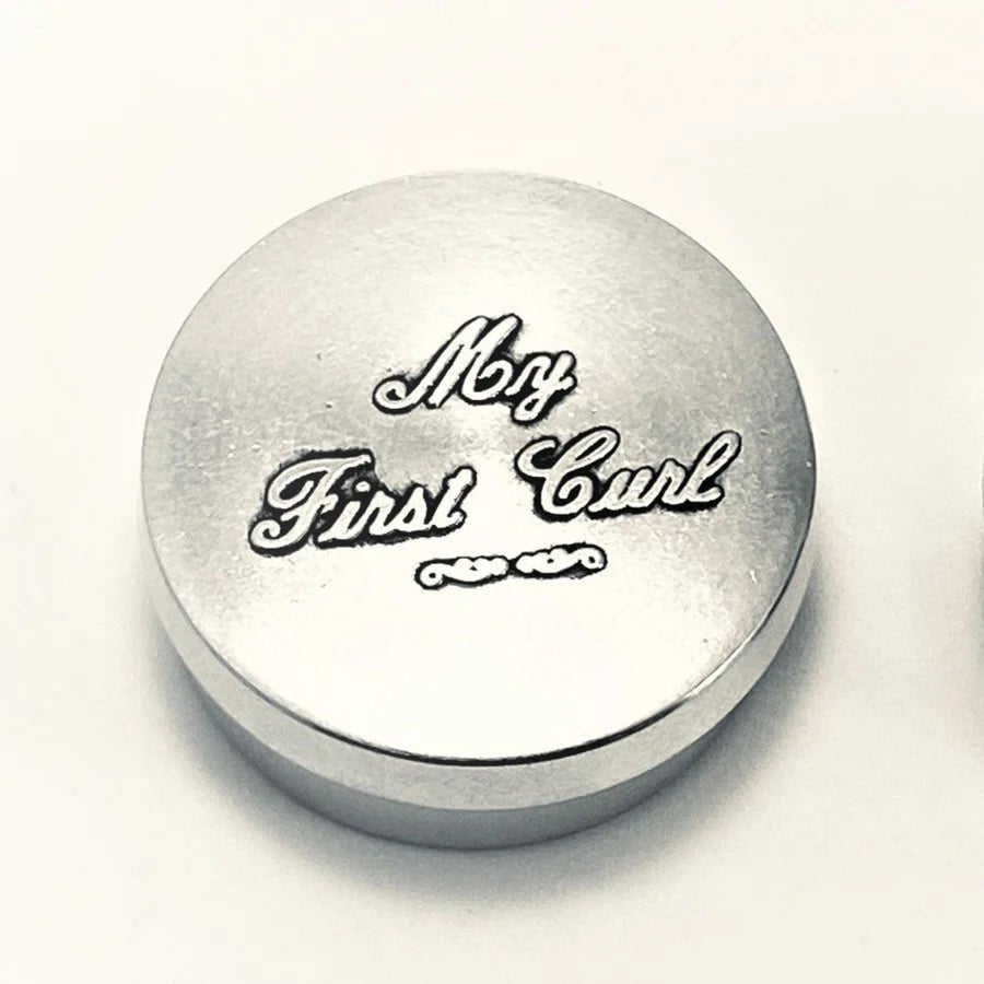 My First Curl Box in Pewter - The Celtic Gift Store - 