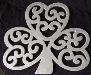Natural Shamrock Wall Hanging - The Celtic Gift Store - Decor