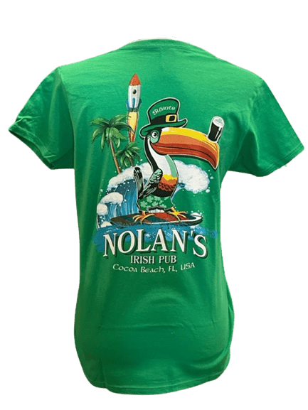 Nolan's Ladies Beach Blast - Green - The Celtic Gift Store - 