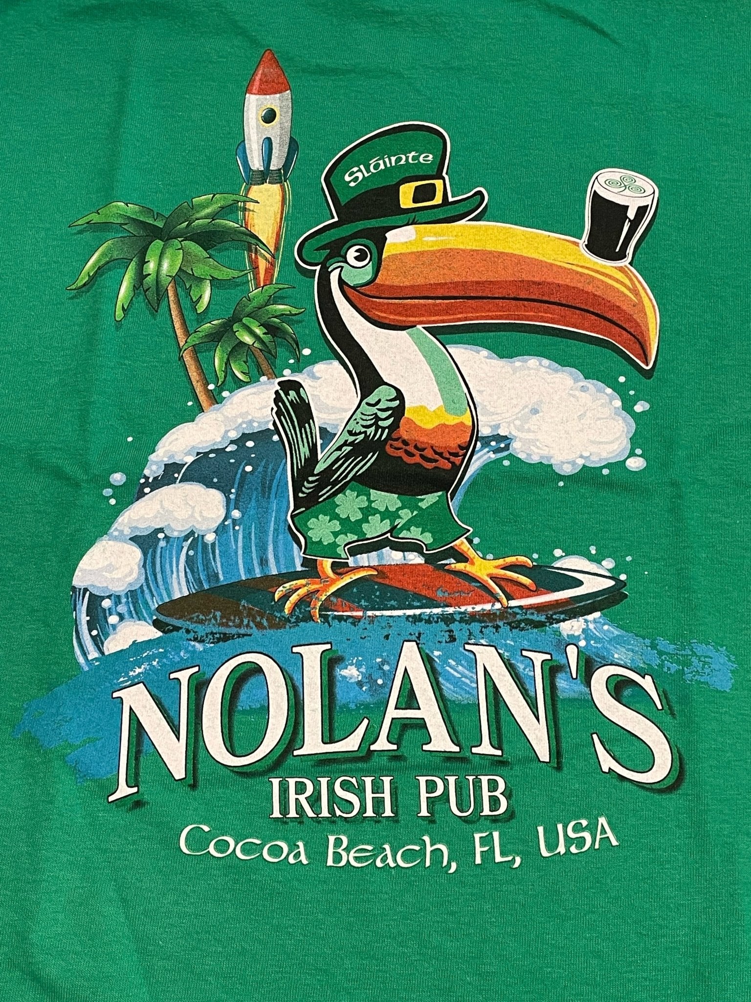 Nolan's Ladies Beach Blast - Green - The Celtic Gift Store - 