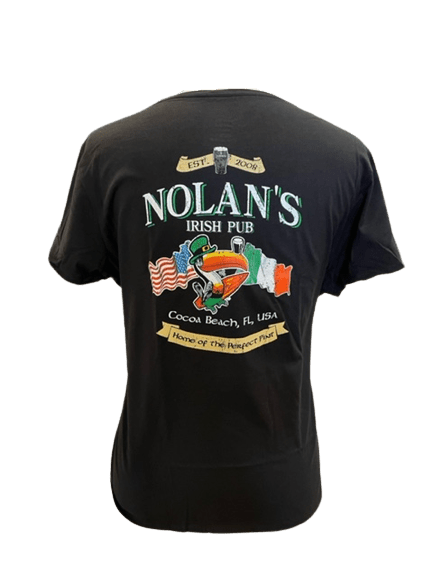 Nolan's Ladies Two Flag - Black - The Celtic Gift Store - 