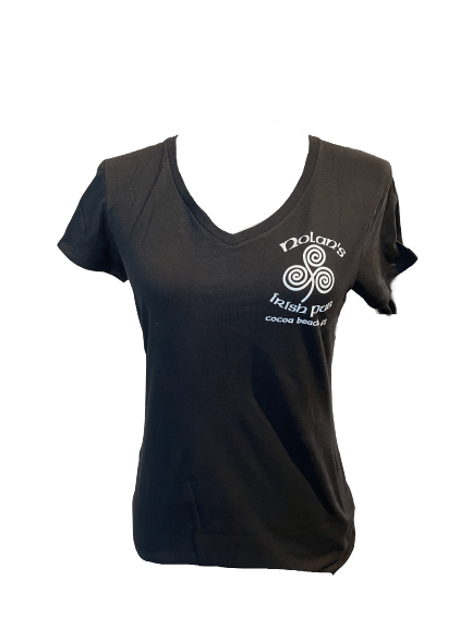 Nolan's Ladies Two Flag - Black - The Celtic Gift Store - 