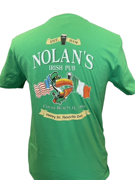 Nolan's Ladies Two Flags - Green - The Celtic Gift Store - 