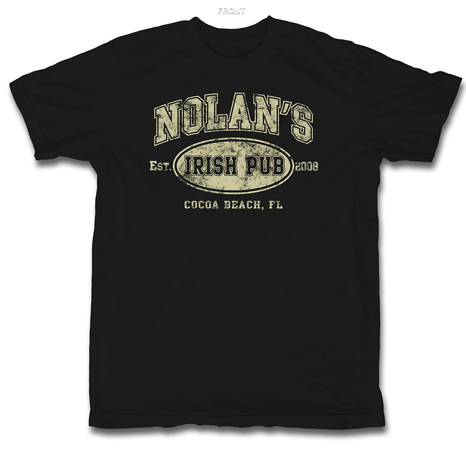 Nolan's Unisex Varsity T-Shirt - Maroon - The Celtic Gift Store - 